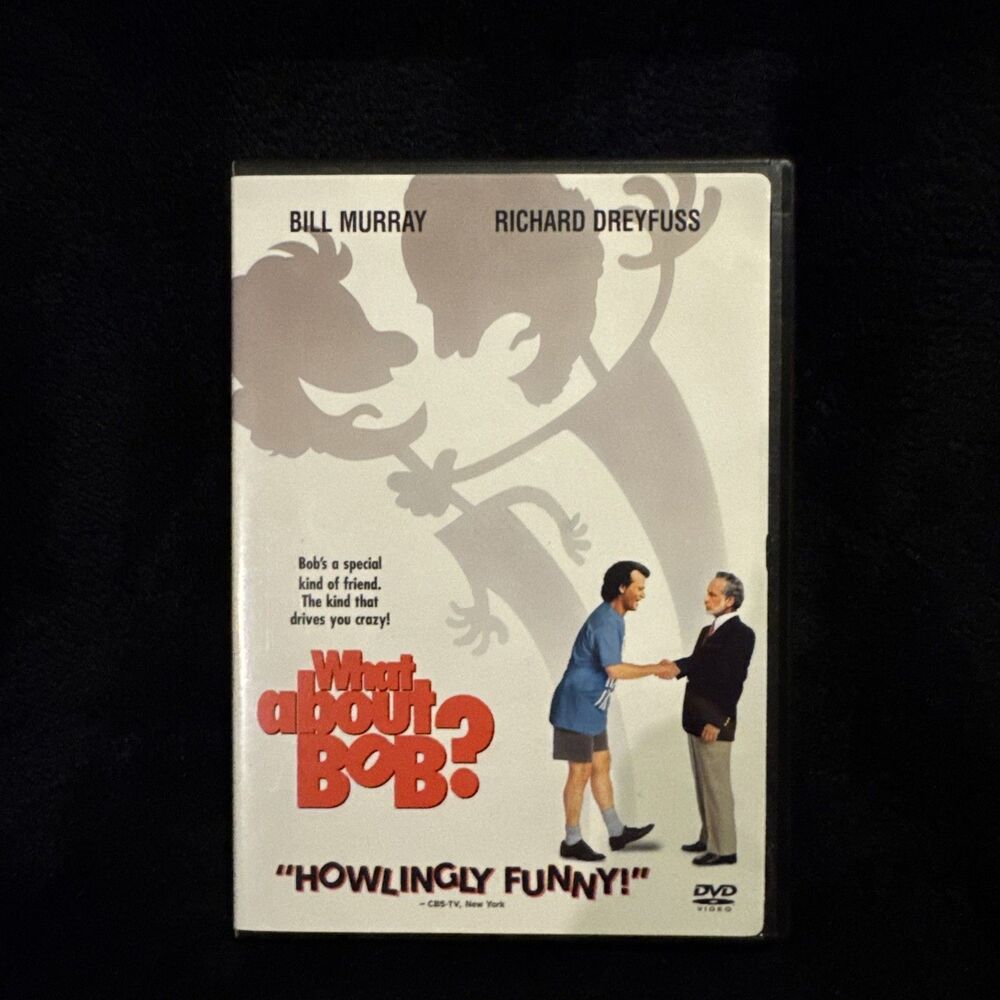 Vintage What About Bob? DVD, 1991 Bill Murray - Richard Dreyfuss